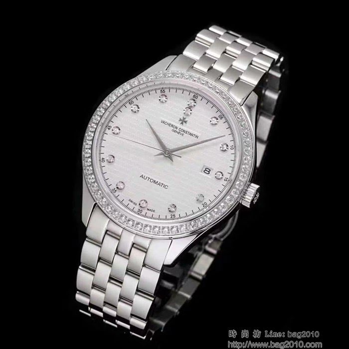 江詩丹頓 Vacheron Constantin 全自動8215機械機芯 316精鋼錶帶  超強防水功能 商務休閒 男士腕表  wssb4876